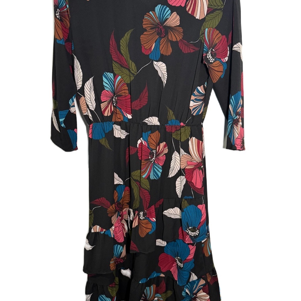 Penelope Floral Black Dress L